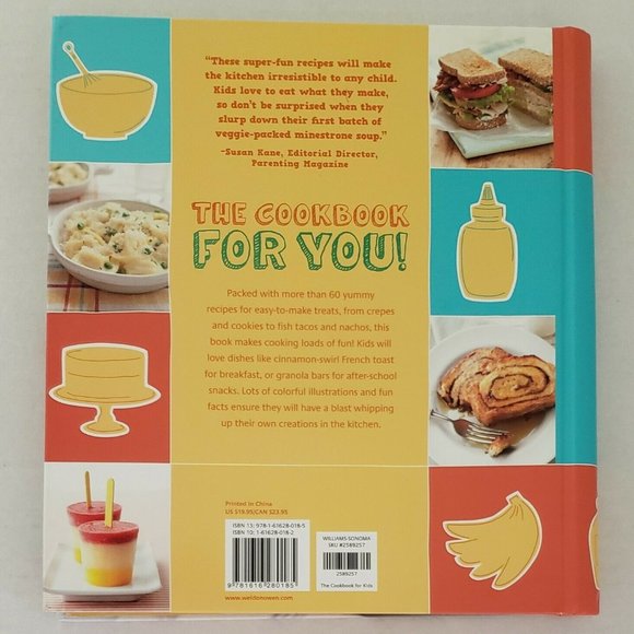 Williams-Sonoma The Cookbook for Kids Lisa Atwood - Picture 3 of 3